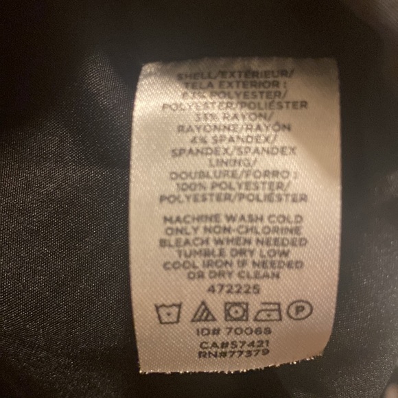 Ann Taylor Factory black and white sleeveless dress in size 0. - Picture 8 of 8